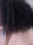 Picture of cherish natural hair wet